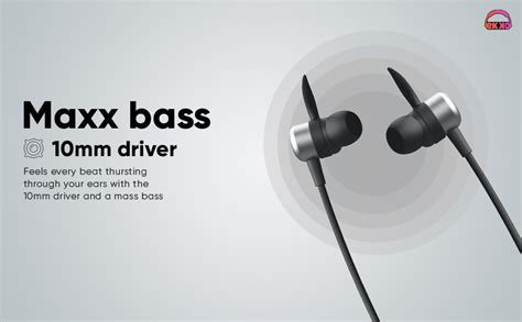 Ekko Unplug N03 Neckband, 40 Hours Playback Time, Bluetooth V5.2, 10 mm ...