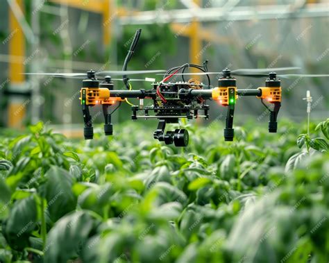 Premium Photo | Nanorobotic swarm for agricultural optimization ...