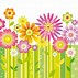 Image result for Cartoon Spring Flowers with Face