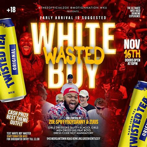 White Boy wasted, 940 Morgantown Rd, Bowling Green, 16 November to 17 ...
