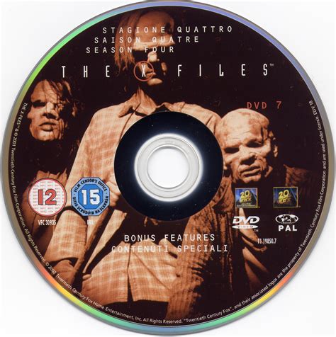Sticker de X files saison 4 DVD 7 - Cinéma Passion