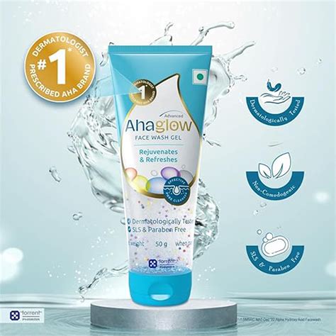 Ahaglow Skin Rejuvenating Face Wash Gel 50 gm యొక్క ఉపయోగాలు ...
