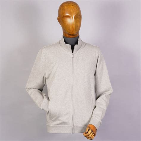 None Of The Above Henry Track Top - Marl Grey - NOTA001960T