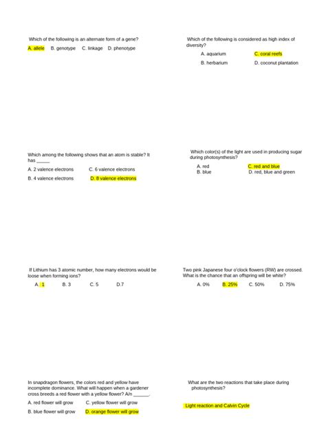 QUIZ BOWL Questions | PDF | Wellness | Science & Mathematics