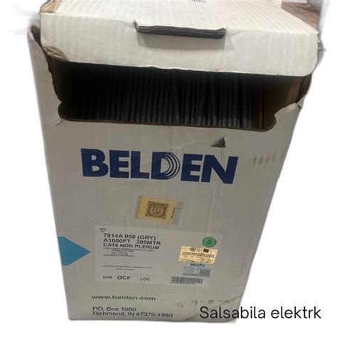 Jual Kabel Belden cat 6 305M 7814A - Kota Bandung - salsabila elektrk ...