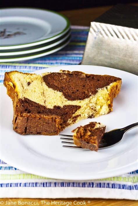 Swirled Chocolate Loaf Cake (Gluten-Free) • The Heritage Cook