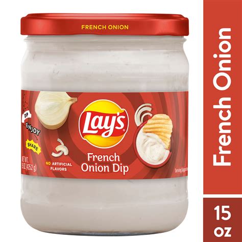 Lay's French Onion Dip 15oz - Walmart.com