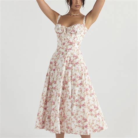 casual floral midi dress | Dresses Images 2024