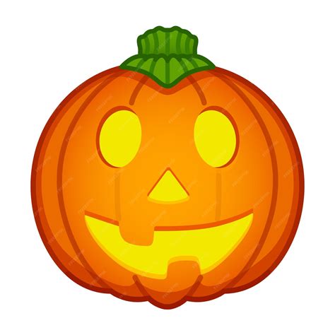 Premium Vector | Top quality emoticon halloween pumpkin icon pumpkin ...