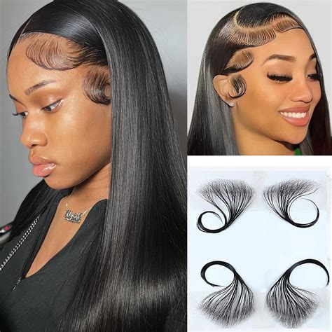 Mcclay Swiss HD Lace Edges for Black Women - Soft Natural Baby Hair ...