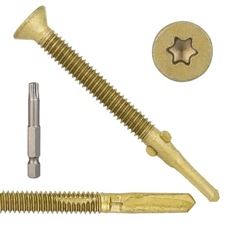 120Pcs#14 x 2-3/4" Trailer Deck Screws,Self-Tapping Screws for Wood ...