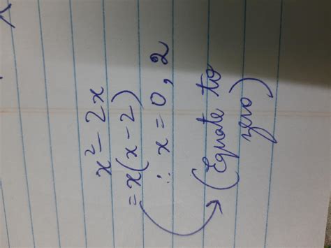 find the zeros of the quadratic polynomial x squared minus 2x - Brainly.in
