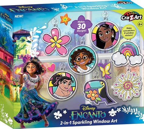 Disney Encanto 2-in-1 Sparkling Window Art Craft India | Ubuy