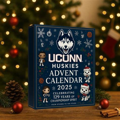 UConn Huskies Advent Calendar 129th Anniversary 2025