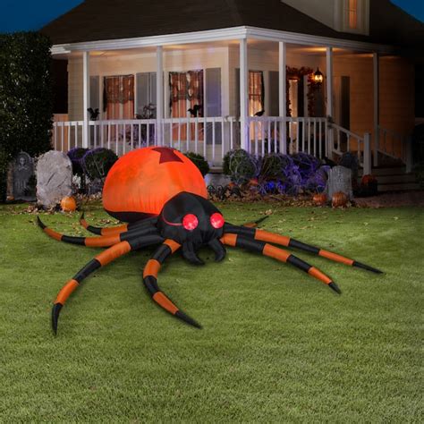 Gemmy 4.13-ft Lighted Spider Inflatable at Lowes.com