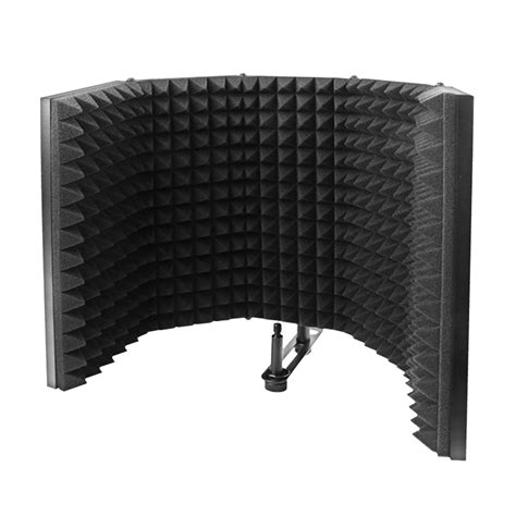 5 Panel Microphone Isolation Shield Vocal Booth fo... – Vicedeal
