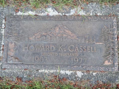 Howard Kenneth Cassell (1903-1977) - Find a Grave Memorial