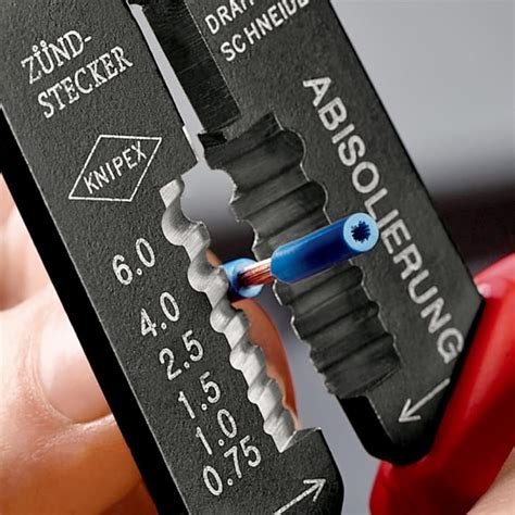 97 21 215 B Knipex | Knipex 97 Hand Crimp Tool for Uninsulated Open ...