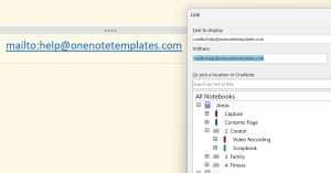 Using OneNote for URL Bookmarks 的图像结果
