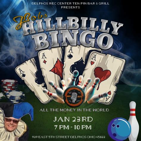 J Bobs Hillbilly Bingo @ Delphos Rec. Center ?, Delphos Bowling ...