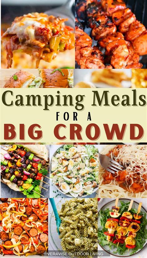 13 Easy To Make Camping Meals For A Crowd