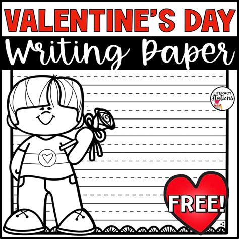 Free Printable Valentine Writing Paper Without Lines