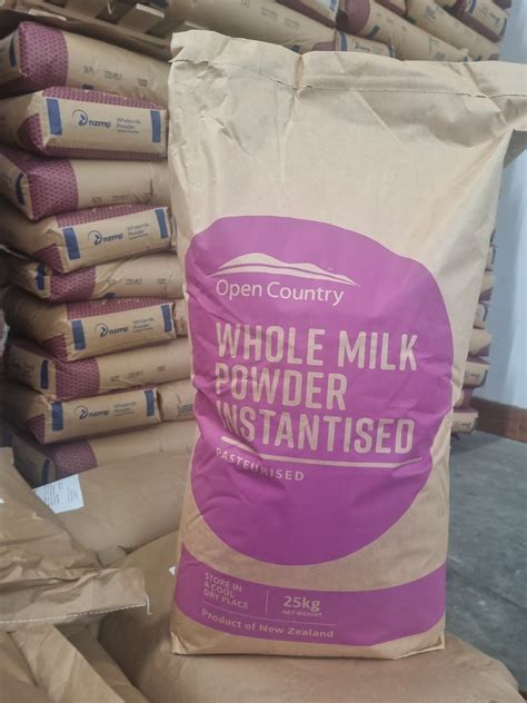 Leche entera en Polvo OPEN COUNTRY, Saco de 25 kilos (55 libras) / 100% ...