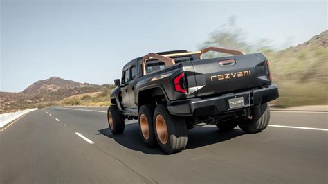 Rezvani Hercules 6x6 pickup finally lands, and it's got a 1,300-horsepower Demon V-8