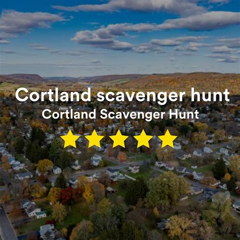 Cortland Team Building Scavenger Hunt Activities