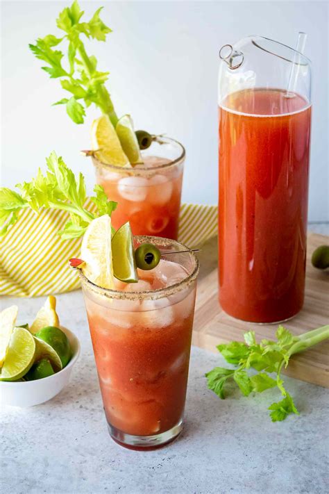 Homemade Bloody Mary Mix Recipe