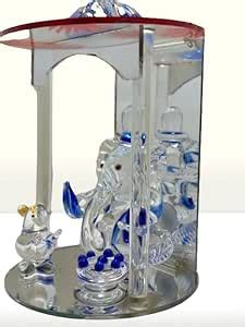 RDC Enterprise Glass Temple with Ganpati for Car Dashboard Decorative ...