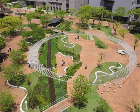 校园如公园 | DNA 两个有深度的经典校园设计 | Japan landscape, Landscape architect ...
