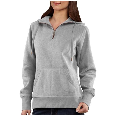 Quarter Zip Sweatshirt Women