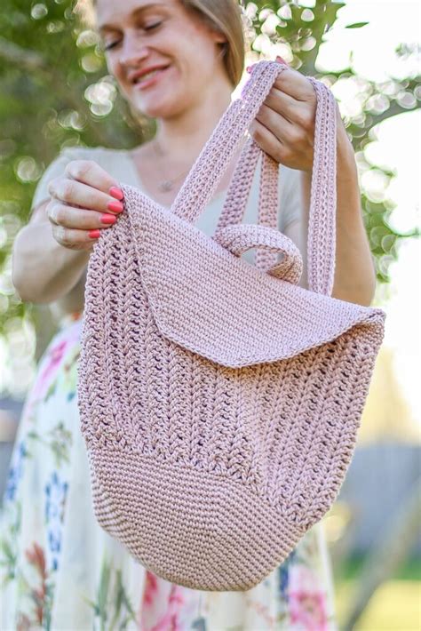 Crochet Backpack Pattern Tutorial 的图像结果