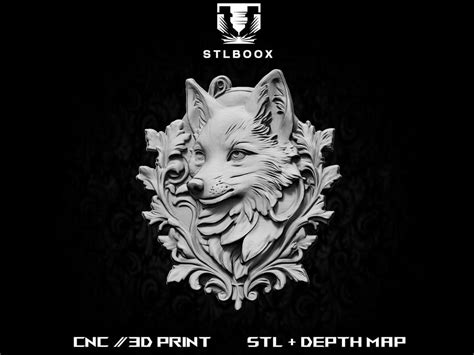 Buy Fox 3D STL | CNC Router | Wood Carving | Cutting | Commercial Use ...