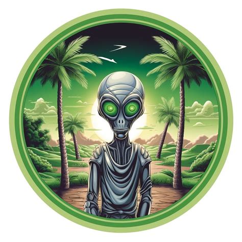 Image result for Alien Fond Vert