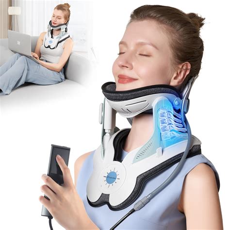 Mua Cervical Neck Traction Device: Professional Neck Traction Devices for Home Use with 8 ...