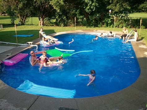 Nude Family Pool