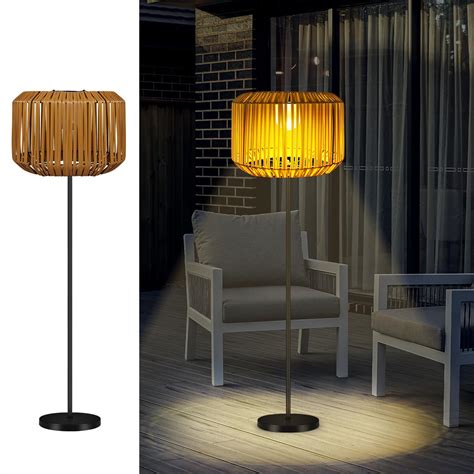 shumi Solar Outdoor Lights Floor Lamp - Cordless Floor Lamp - Solar ...