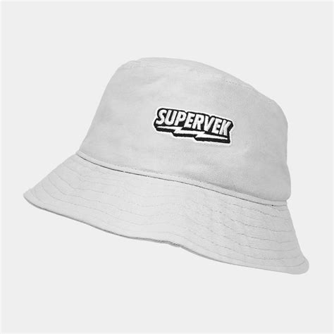 Classic Bucket Hat White by Supervek | Streetwear India | Men & Women ...