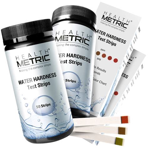 Buy Metric Pro Water Hardness Test Strips | Quick & Easy Hard Water ...