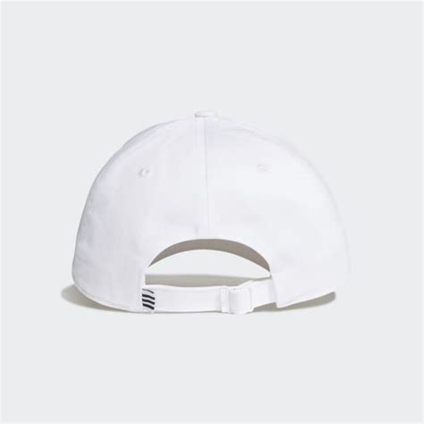 adidas COTTON BASEBALL CAP - White | adidas India