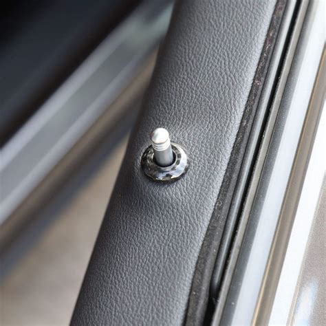 Buy Car Door Bolt Door Lock Pin Cover Trim Ring for Dodge Challenger ...