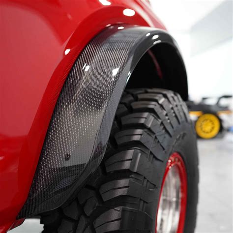 Carbon Fiber Fender Flare Set, 2021+ BRONCO – Saleen Performance Parts