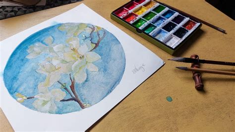 Japanese Painting Workshop, La Collina, Manchester, 17 February 2024 ...
