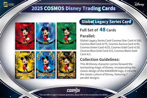 2025 Kakawow Cosmos Disney Trading Cards