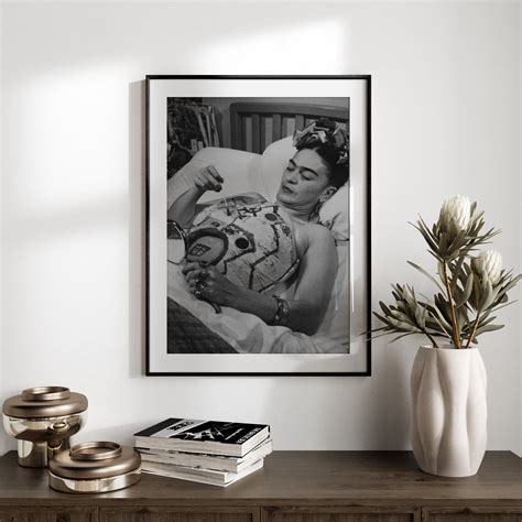 Frida Kahlo Print, Photography Prints, Frida Kahlo Painting, Body Cast ...