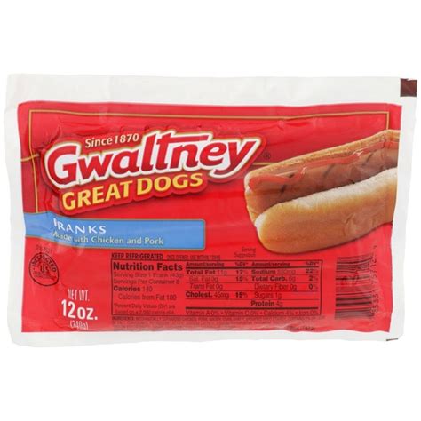 Gwaltney Hot Dogs (12 oz) Delivery or Pickup Near Me - Instacart