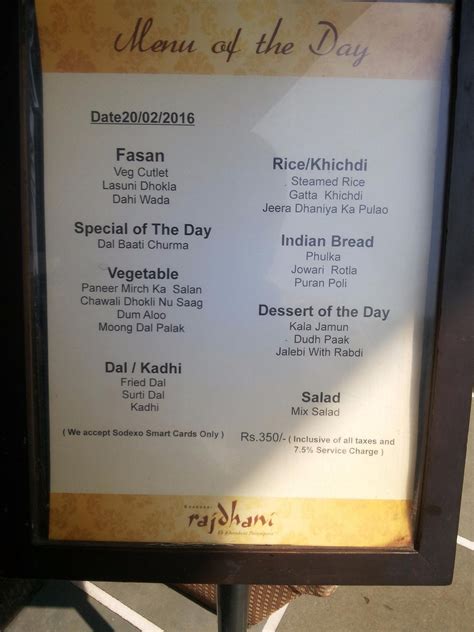 RAJDHANI THALI, Pune - Congress Bhavan Road Near Bal Gandharva Theatre ...