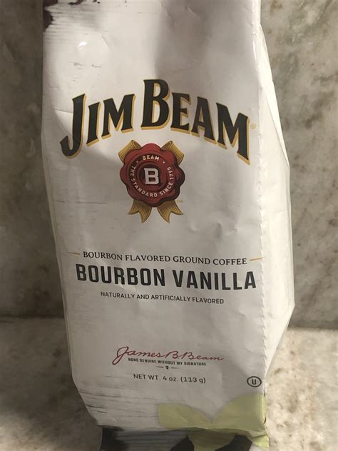 Jim Beam(2)Bourbon Vanilla Flavored Ground Coffee:4oz/113gm ...